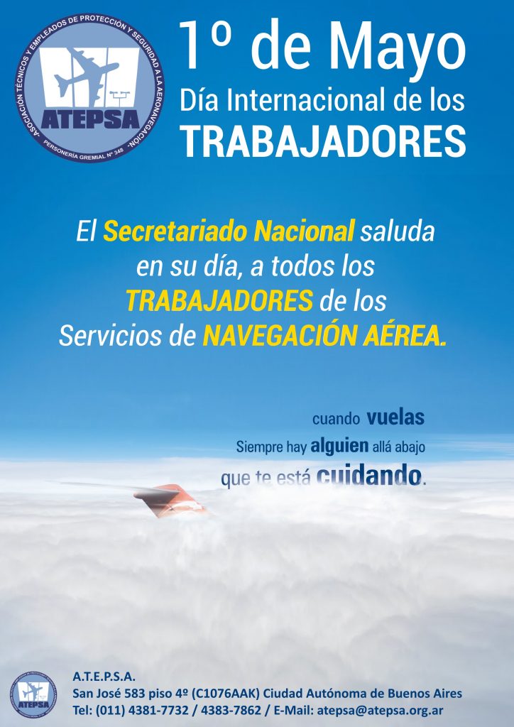 Feliz Día Internacional de los Trabajadores